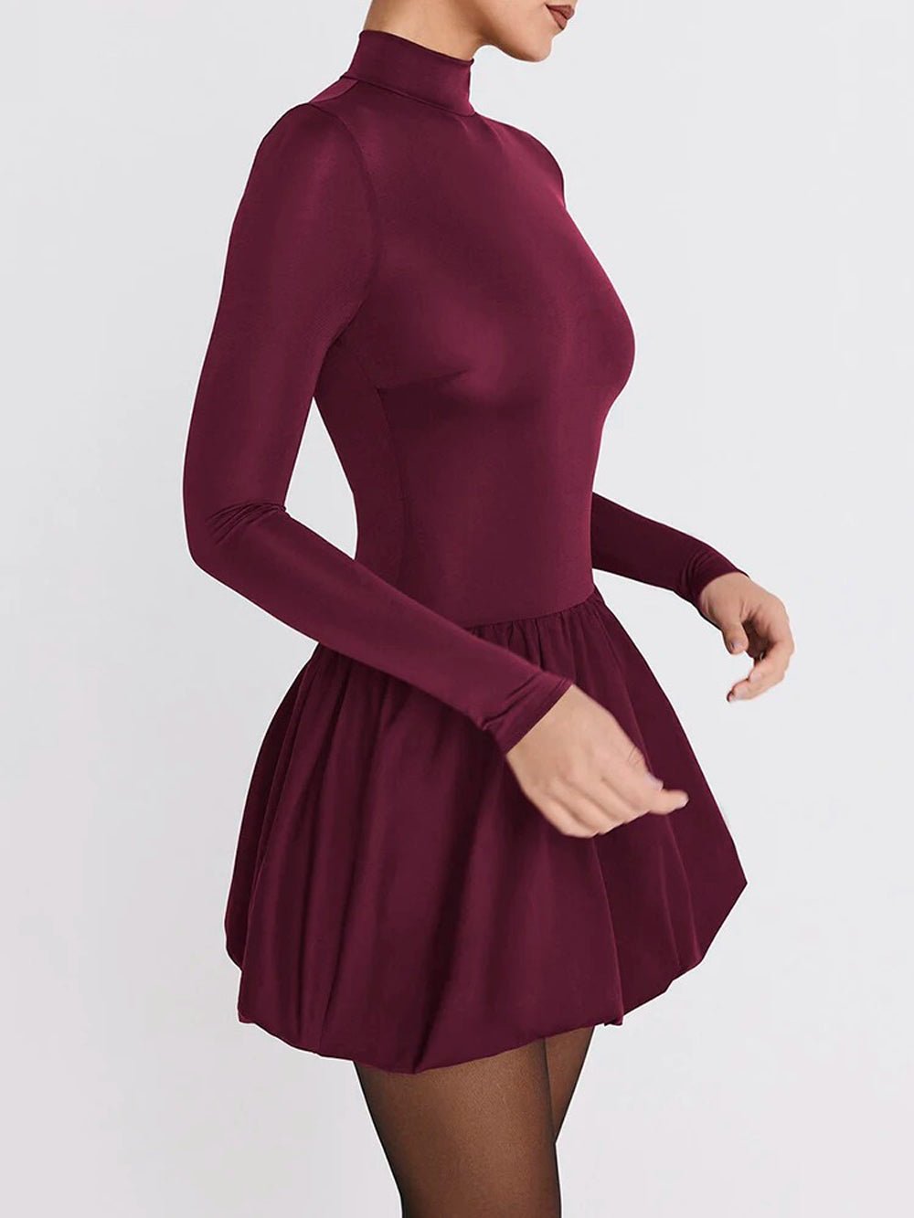 Audrey Long Sleeve Mini Dress