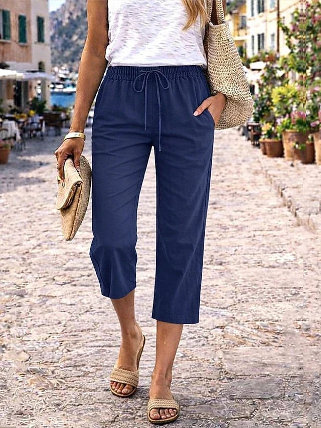 Delina™ | Casual Summer Walking Capri Pants