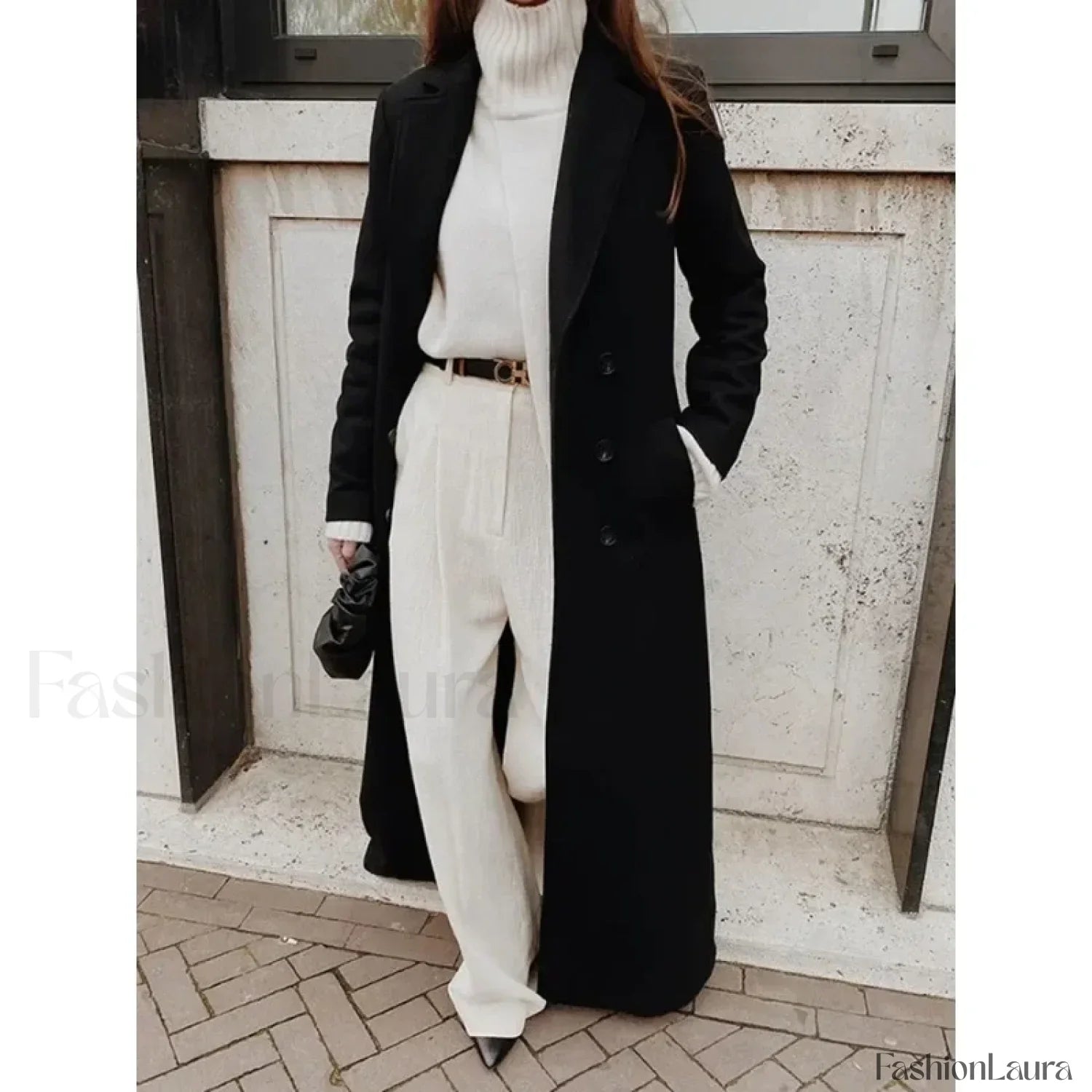 Autumn Winter Fashion Women Coat Y2K Chic Loose Long Overcoats