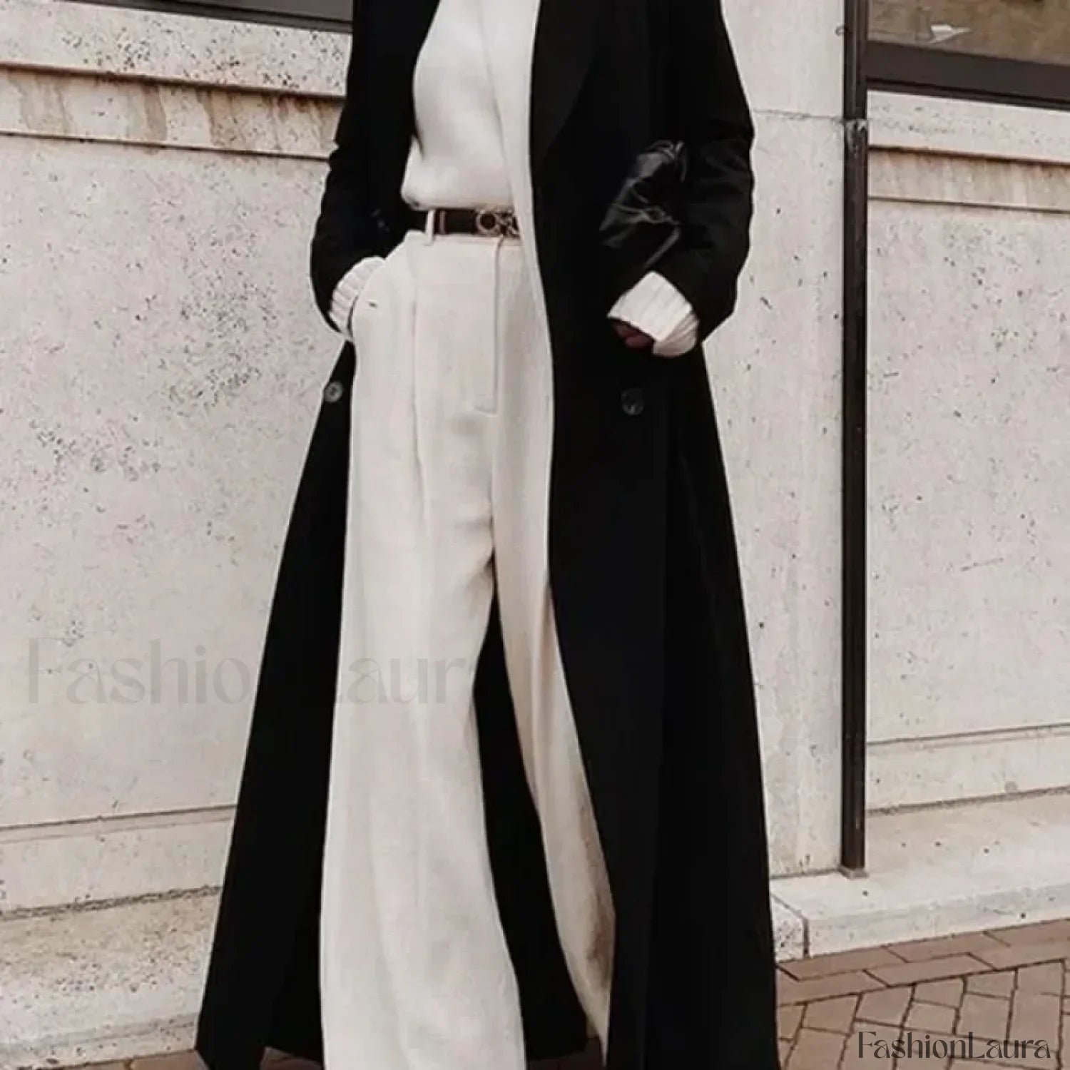 Autumn Winter Fashion Women Coat Y2K Chic Loose Long Overcoats