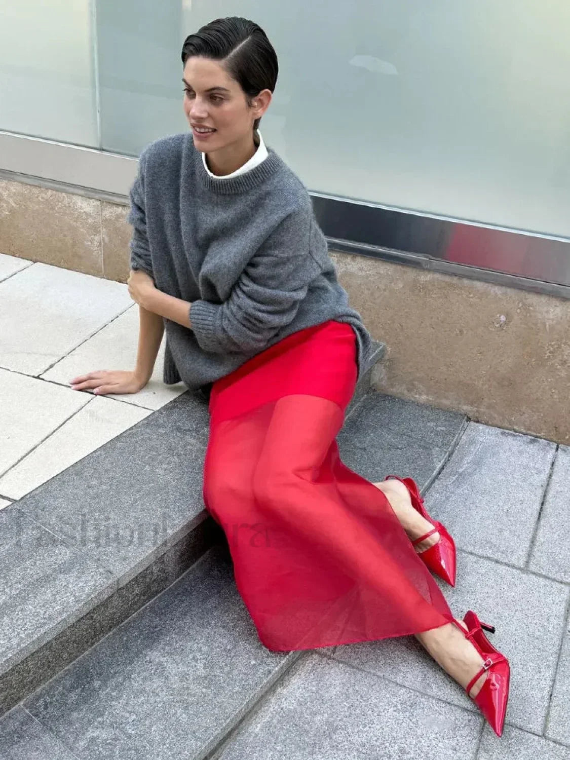 Autumn Women Solid Knitted Fashion Versatile O-neck Long Sleeve Basic Casual Sweater