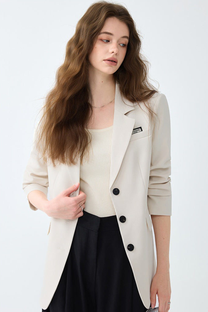 Elegant Long Sleeve Blazer