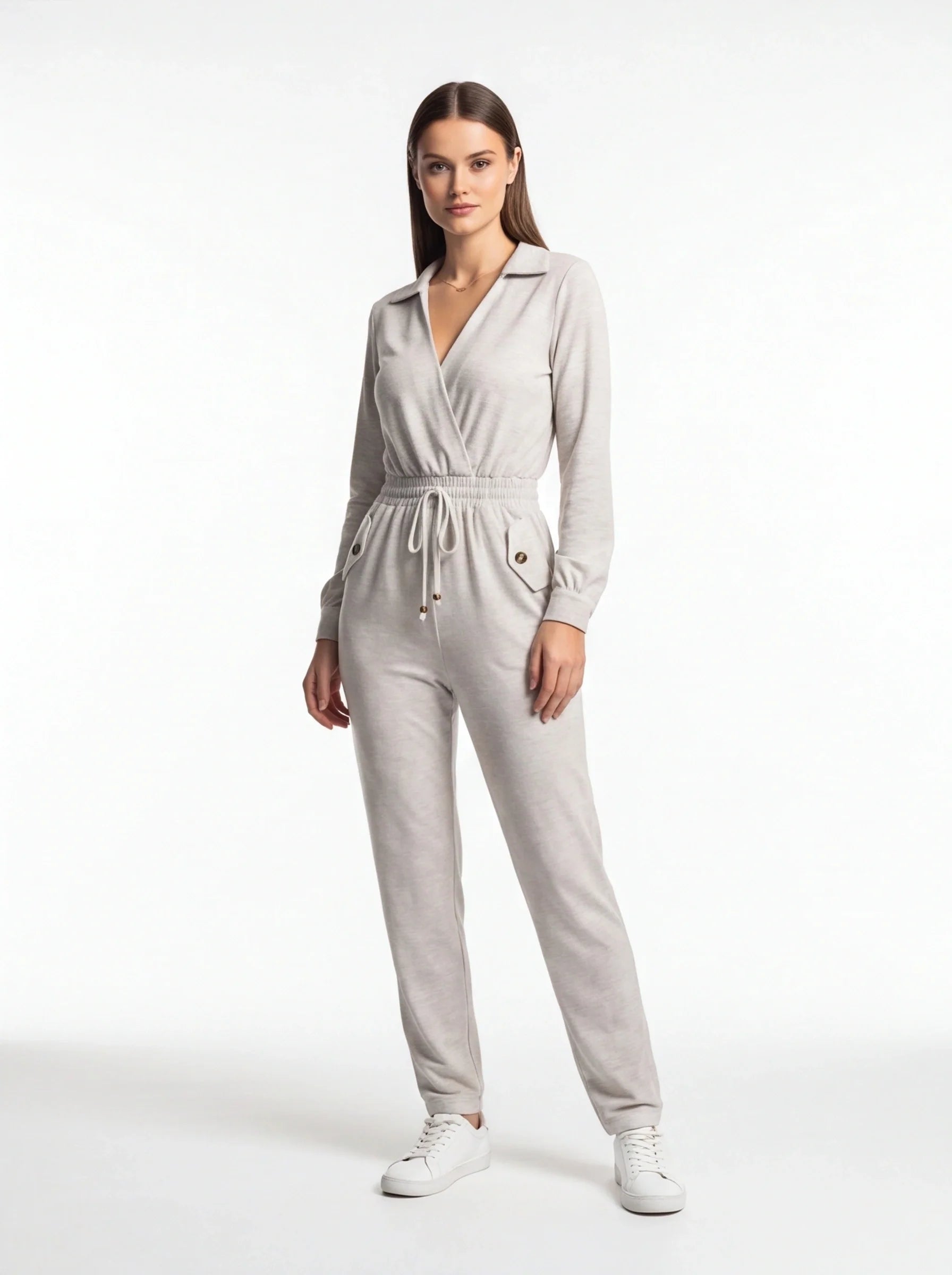 Chic Casual Jumpsuit for Women | Lightweight & Versatile Design - Jamota