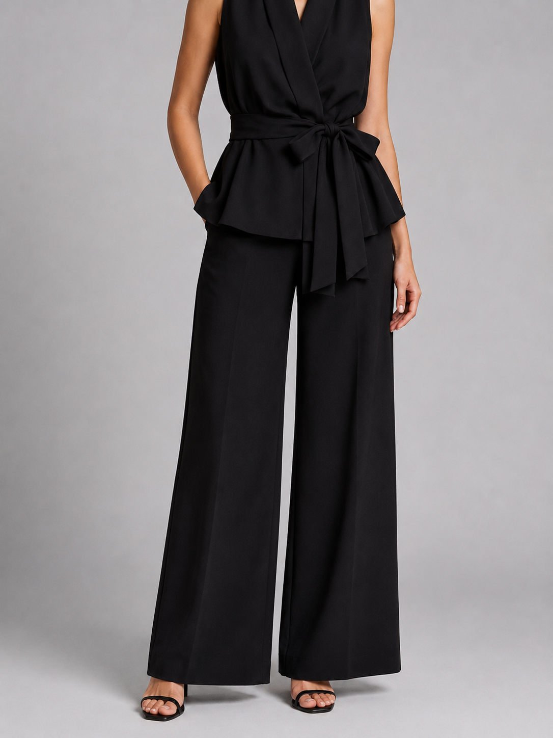 Ava | Wrap Top & Pants Set