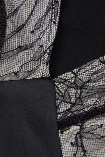Lace Panel Bustier Slip Dress - View 5