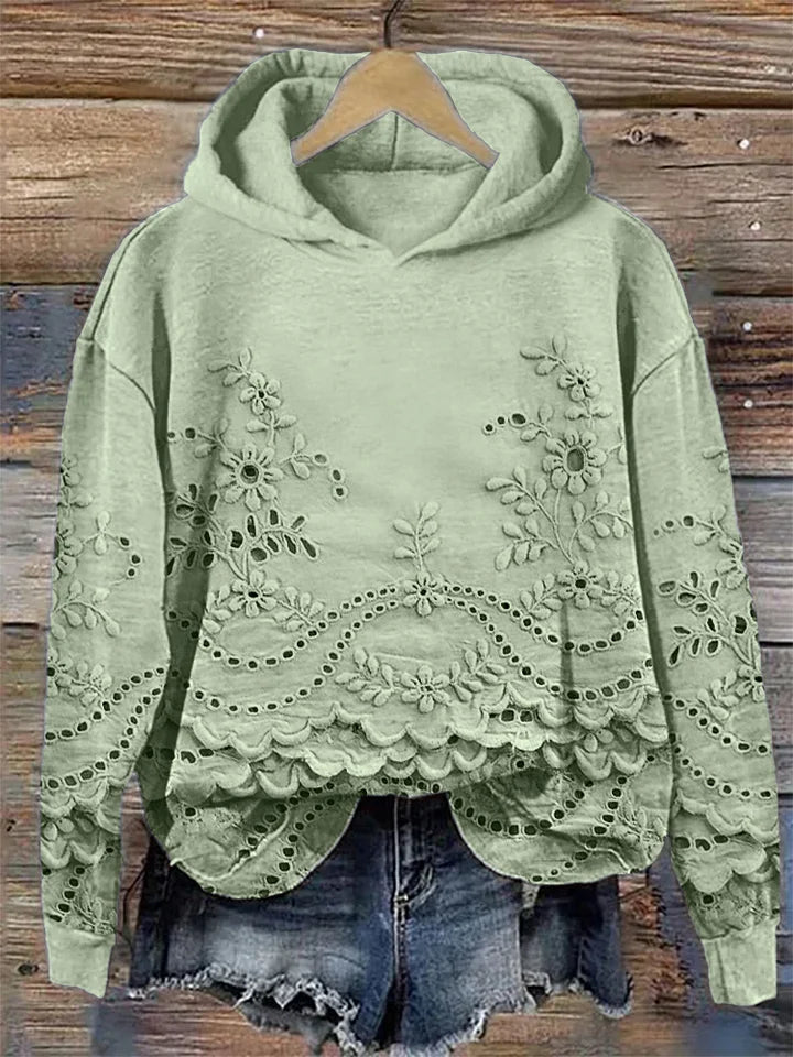 Women’s Hoodies | Floral Embroidery