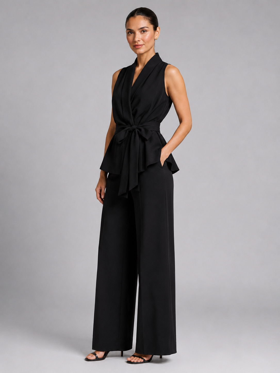 Ava | Wrap Top & Pants Set