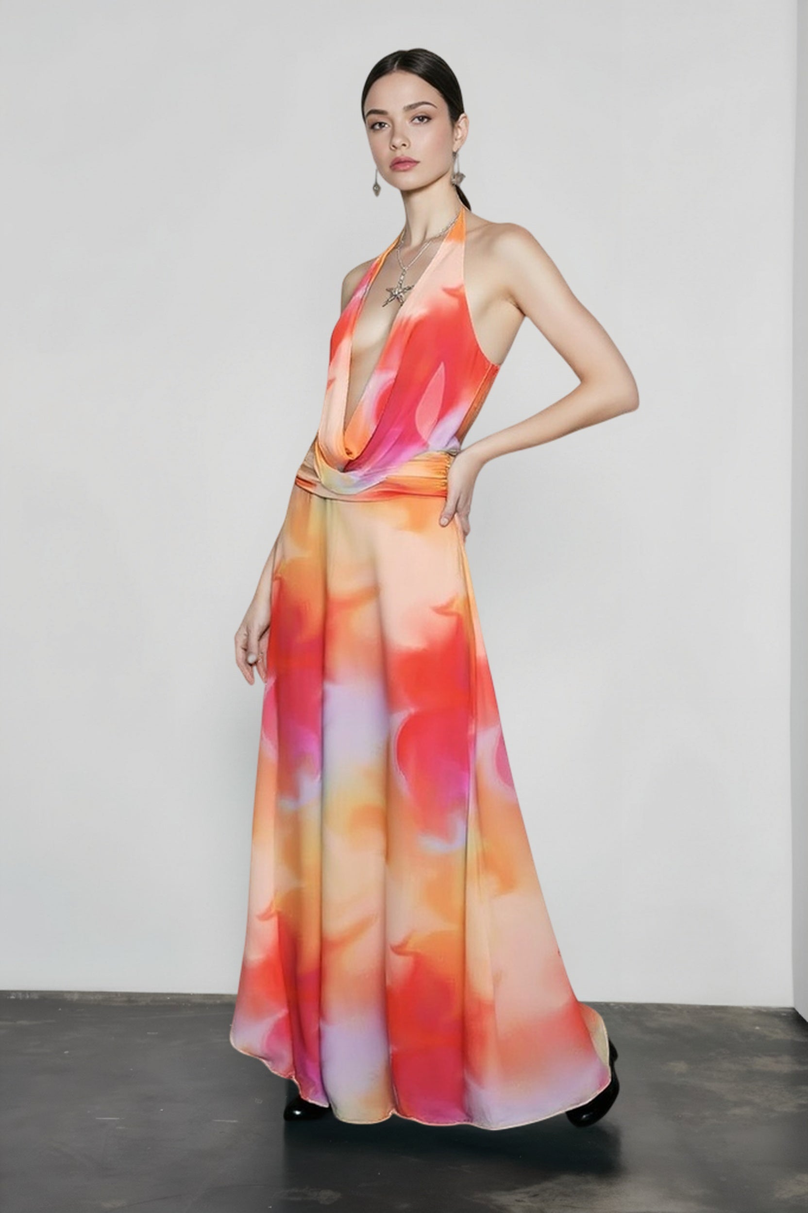 Halter-Neck Bodycon Dress
