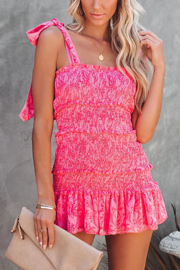Ianthe Elevated Dress with Ruffles Evening Wear Edit