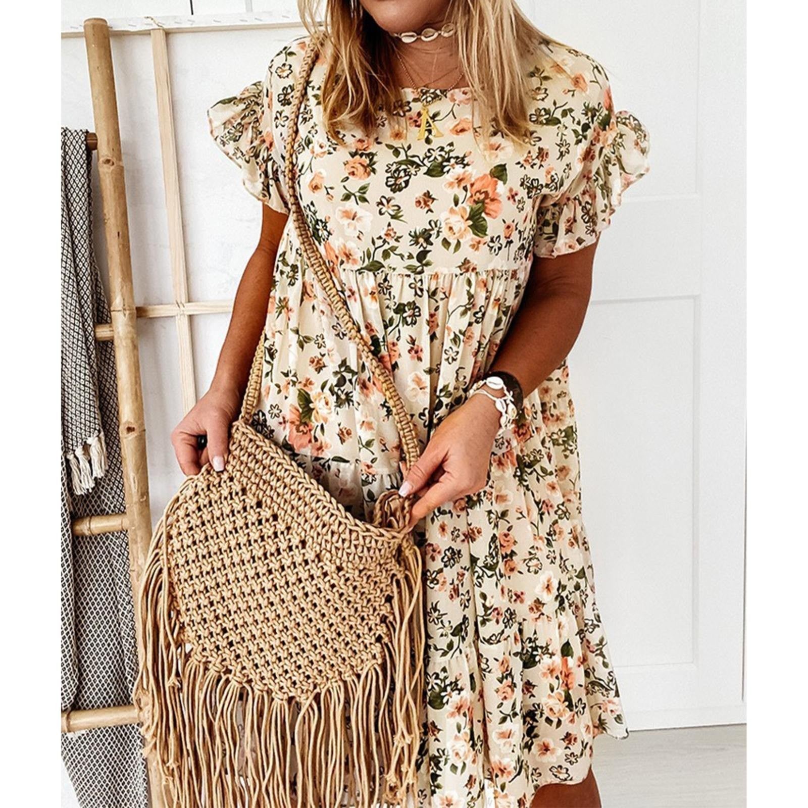 Creusa Relaxed and Stylish Summer Dress for Women Sophisticated Look