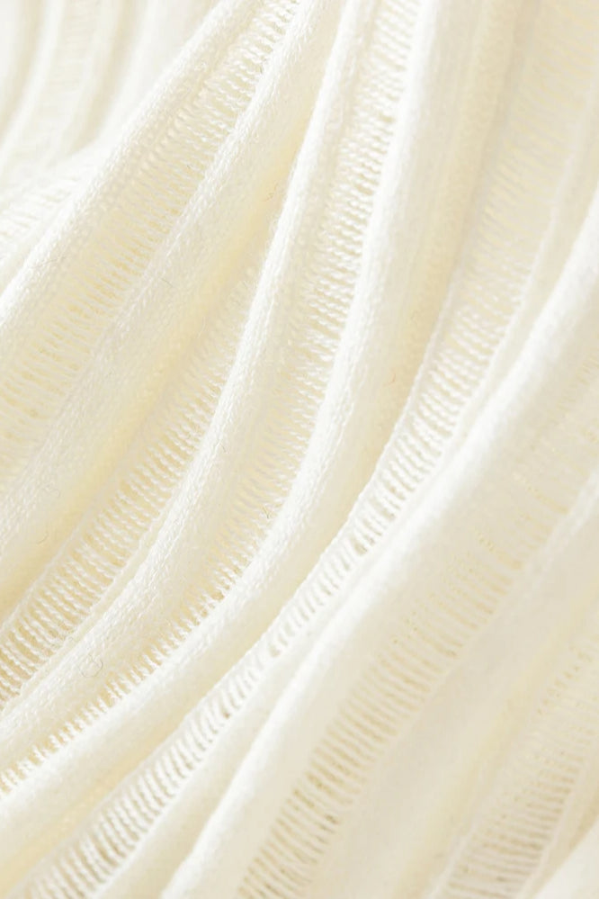 Casual Knit Open Front Cardigan