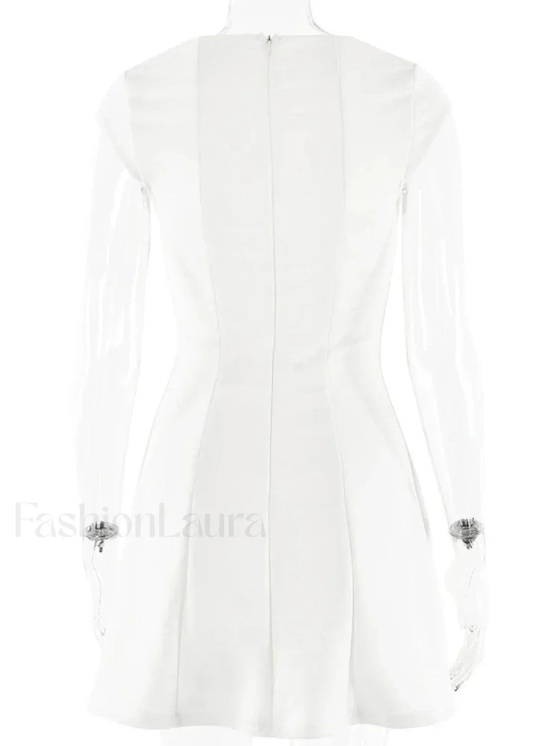 Backless Bodycon Mini Christmas Party Dress