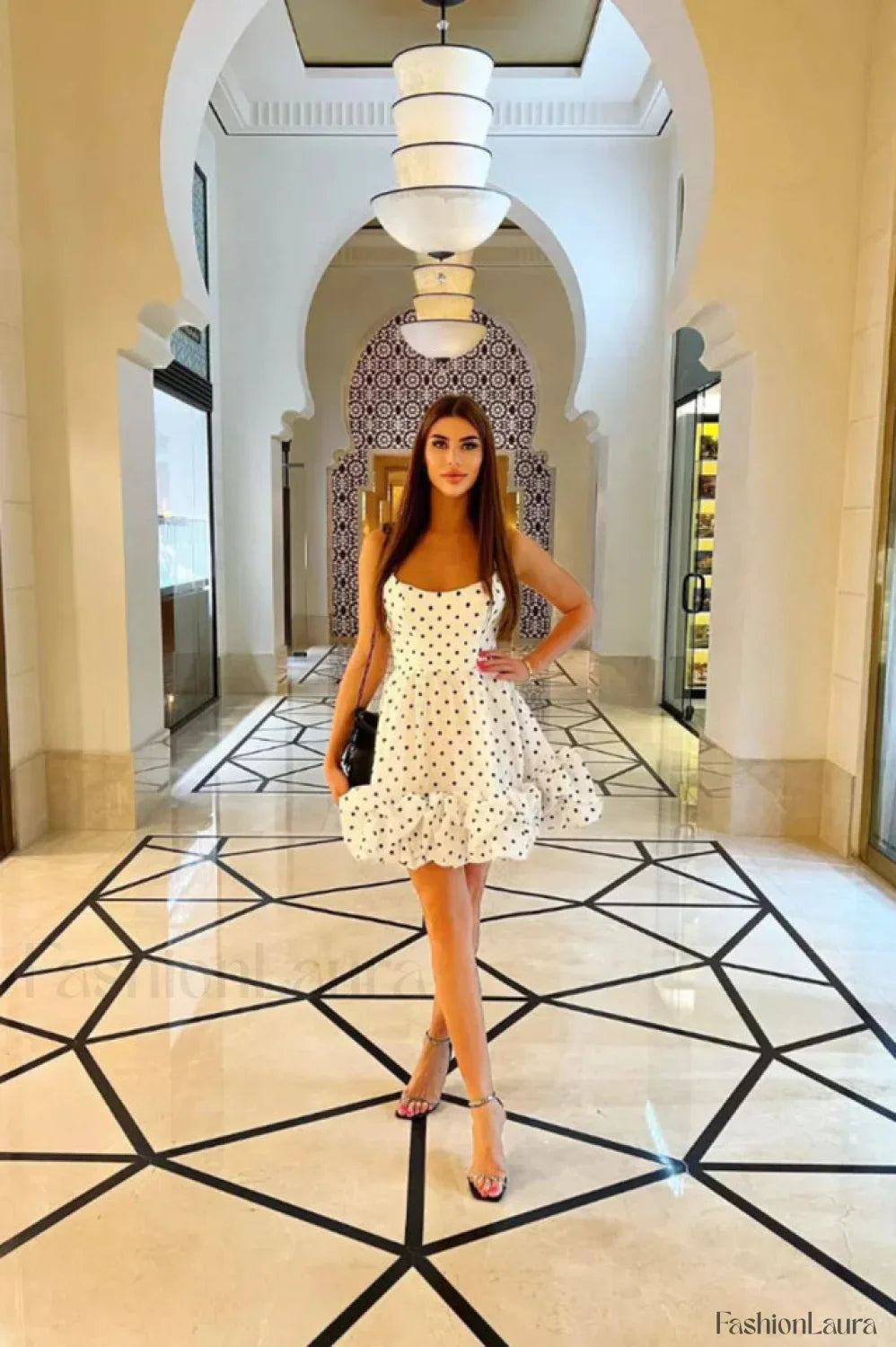 Backless Bustier Stylish Mini Dress