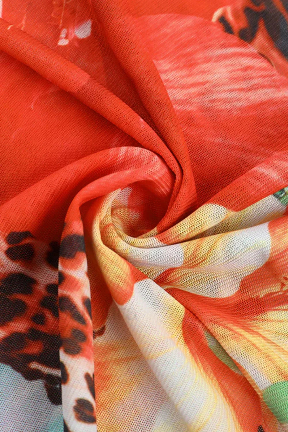 Backless Strappy Printed Seaside Vacation Floral Dress