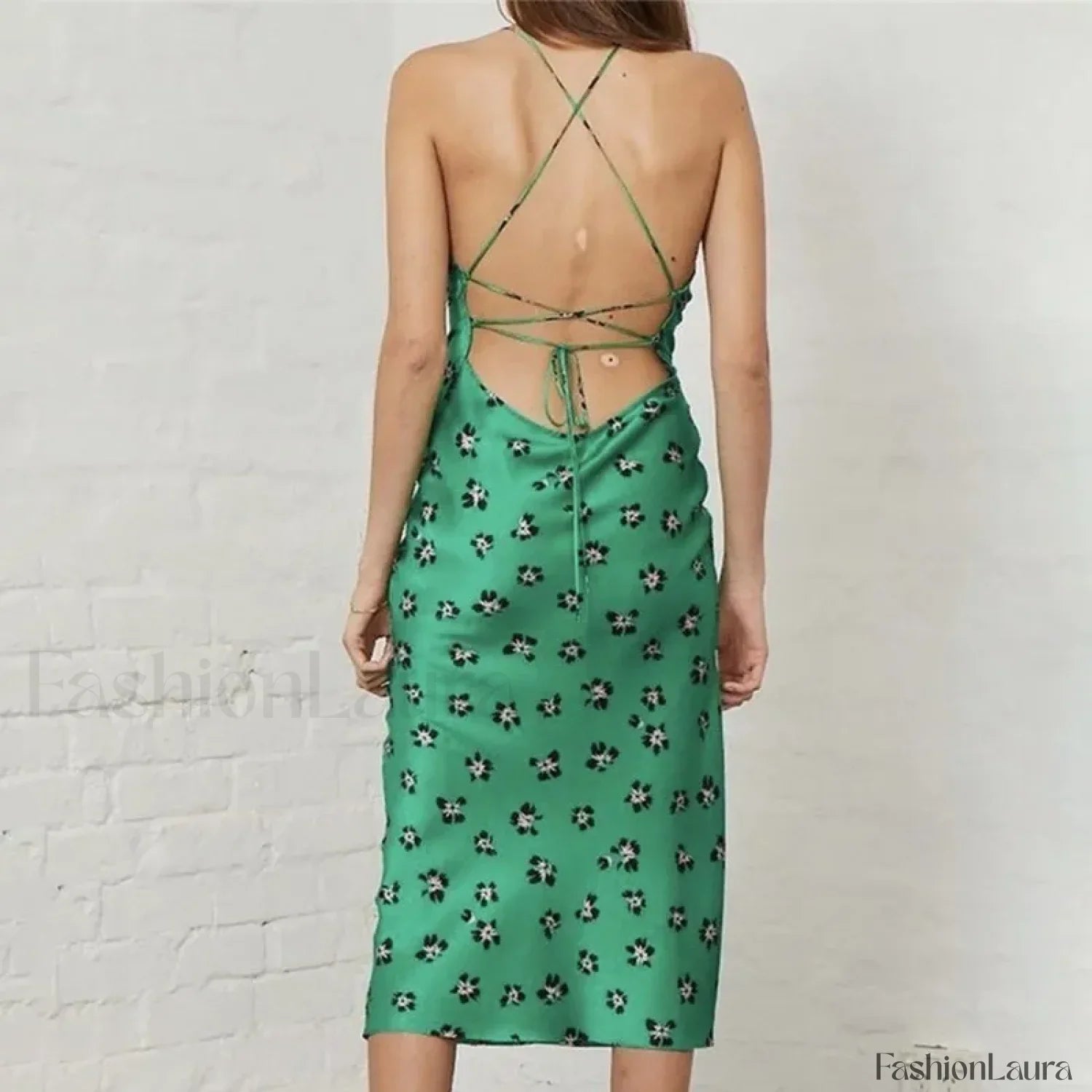 Bandage Off-Shoulder Floral Dress