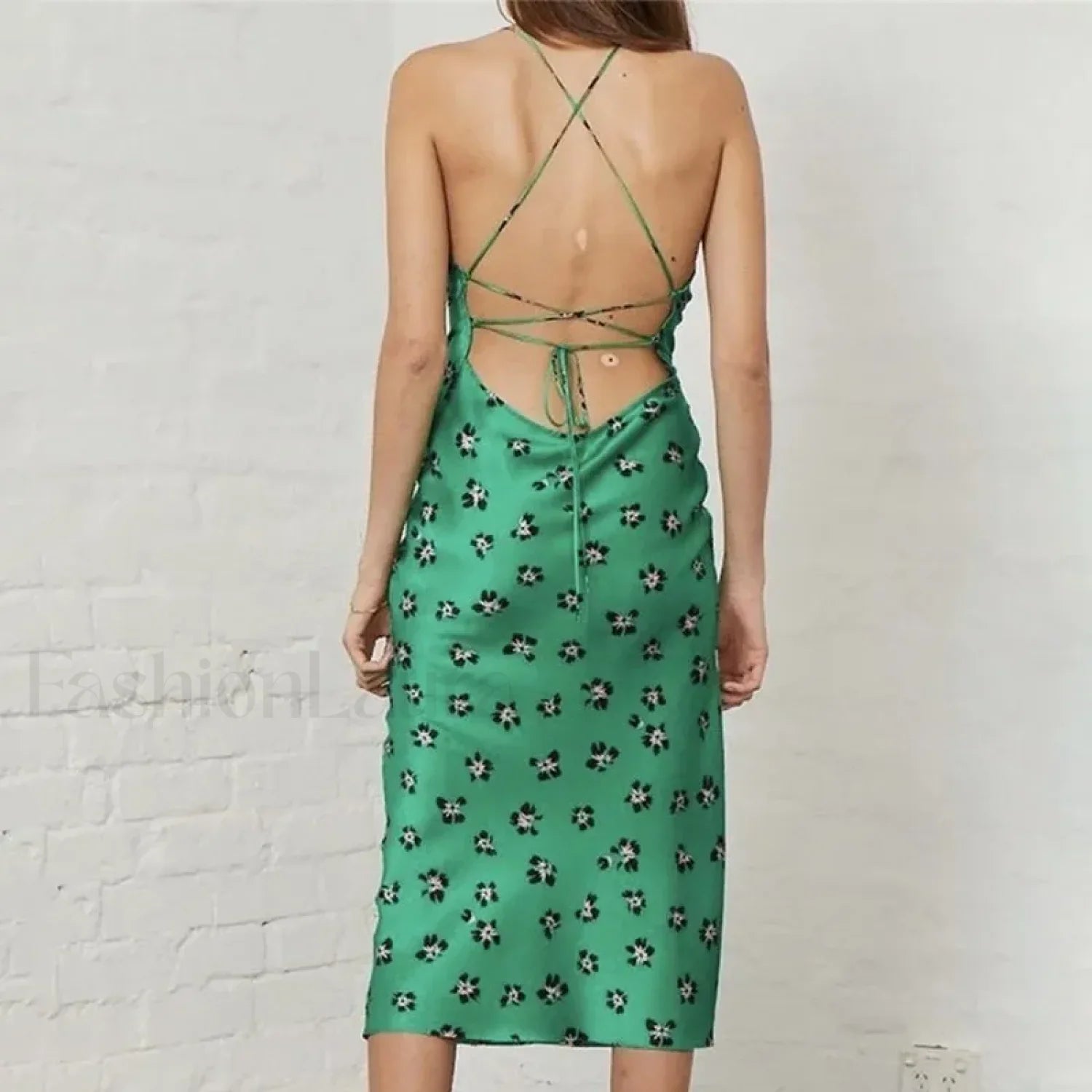 Bandage Off-Shoulder Floral Dress