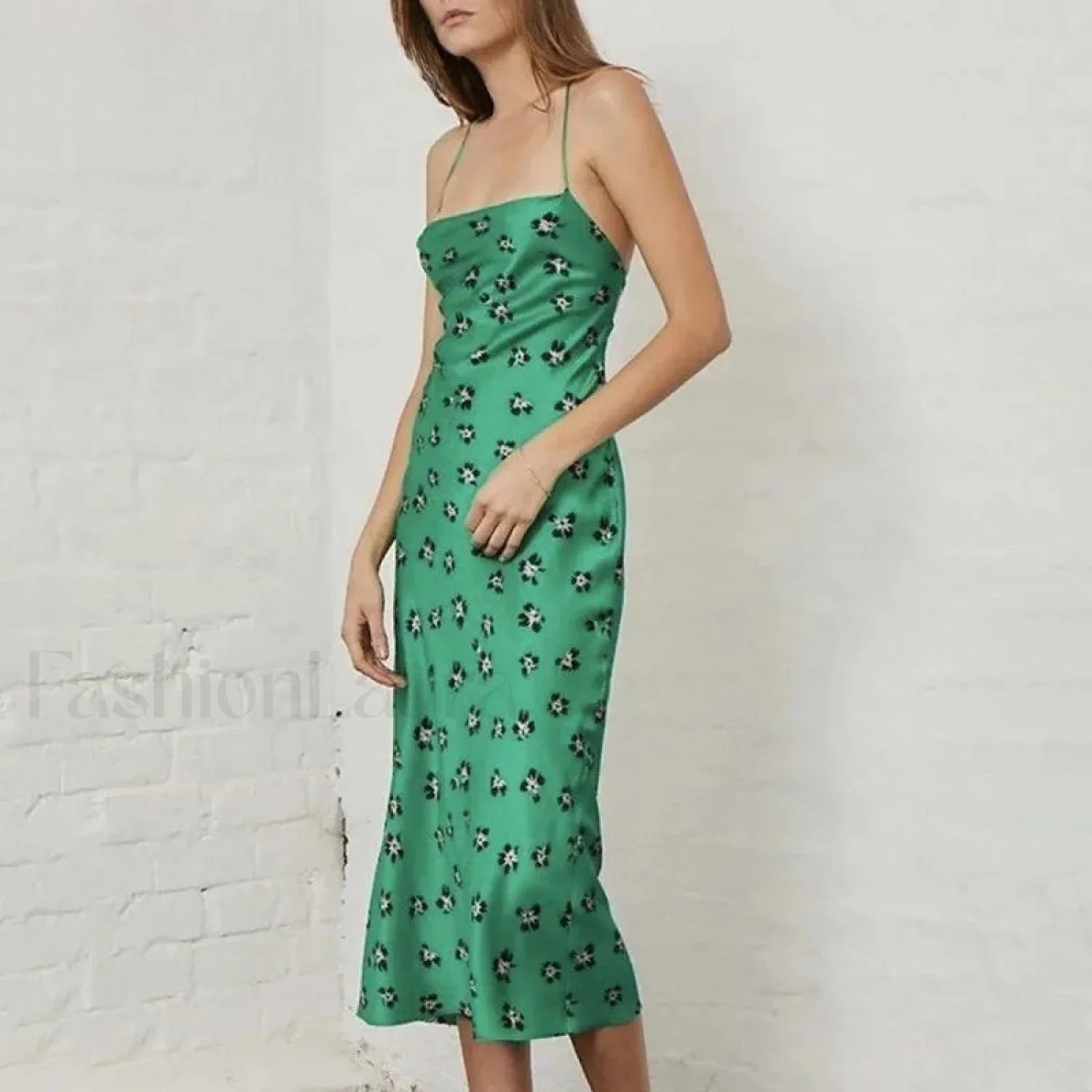 Bandage Off-Shoulder Floral Dress