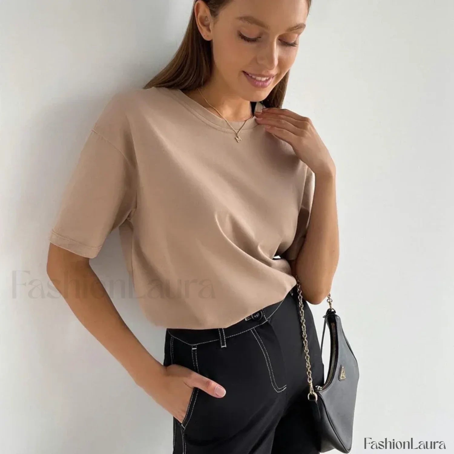 Basic Cotton Loose T-Shirt