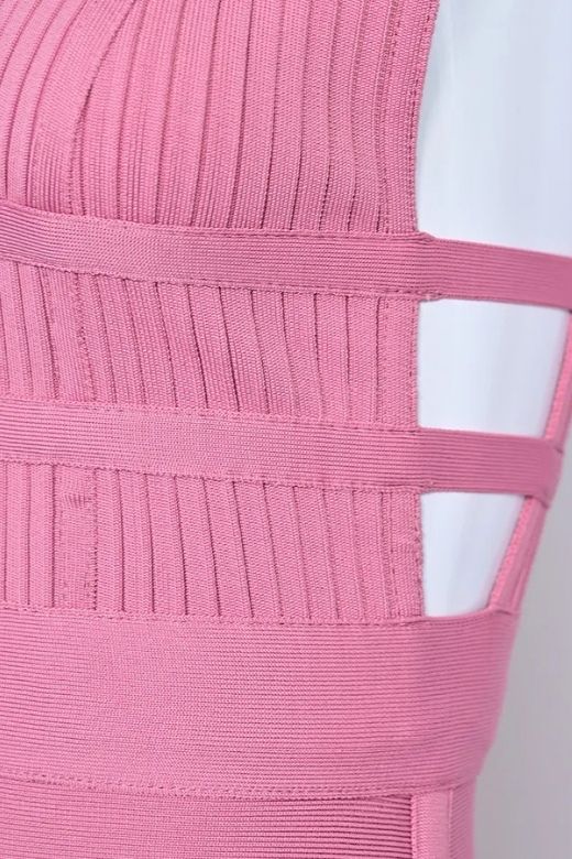 Bay Bandage Dress - Ballet Pink