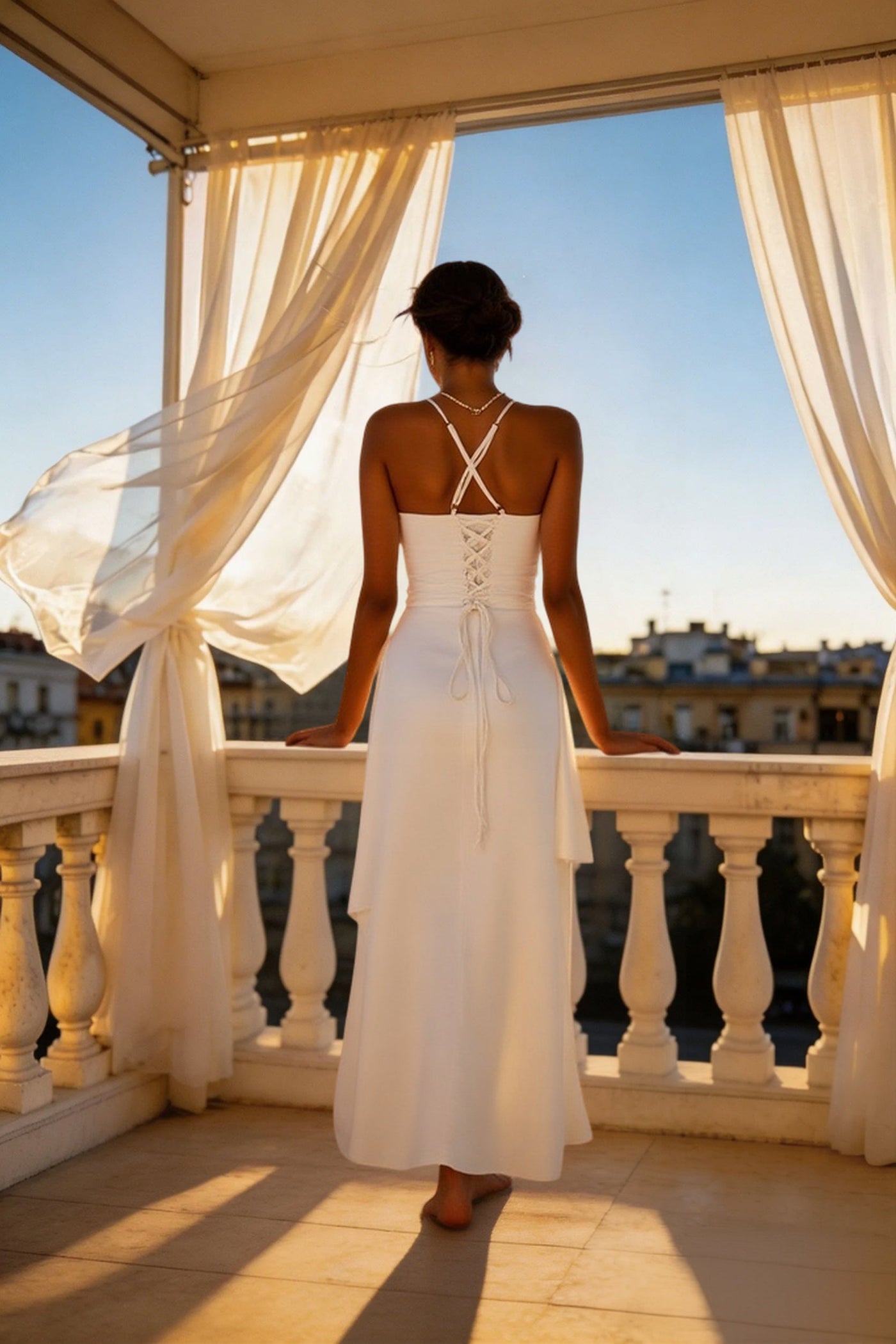 Glamorous Satin Silk Dress