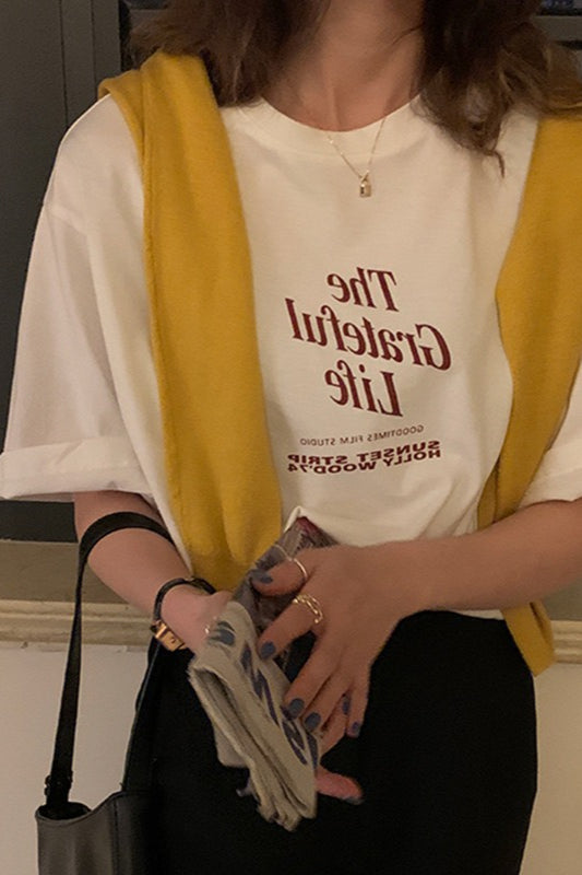 Vintage Oversized Slouchy Graphic Tee T-Shirt