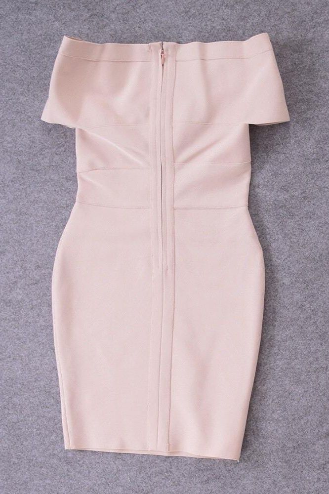 Bea Bandage Dress - Cream