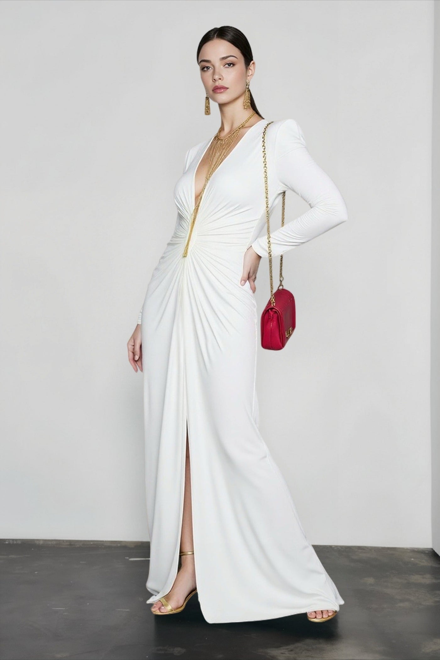 Y2K Fall Fashion Evening Party Bodycon Dress