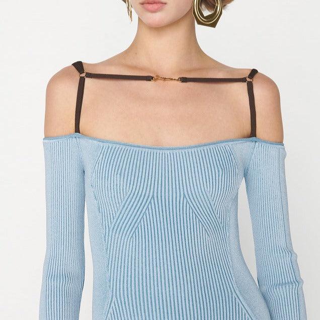 Beatrixe Strappy Cold Shoulder Dress