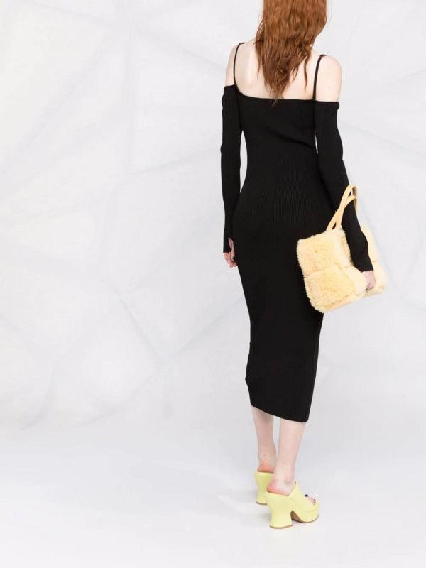 Beatrixe Strappy Cold Shoulder Dress