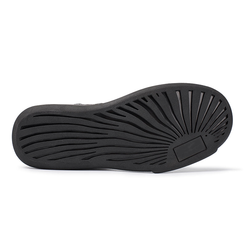 Handmade Soft��Leather Knee High Boots Side Zip Riding Boots in Black