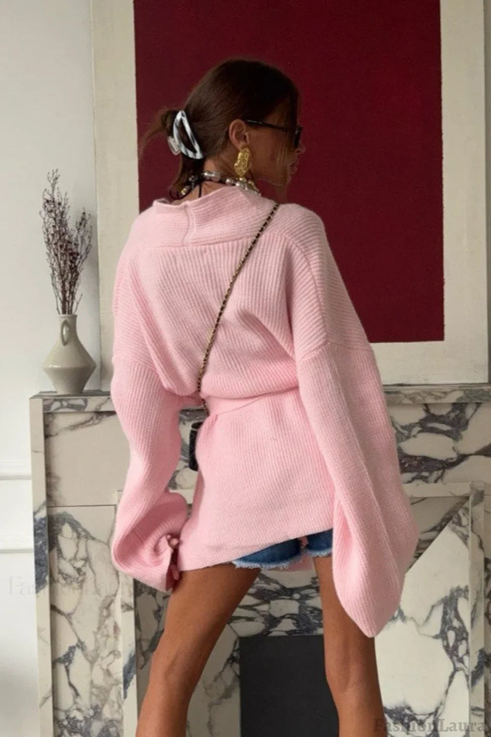 Belted Midi Cardigan