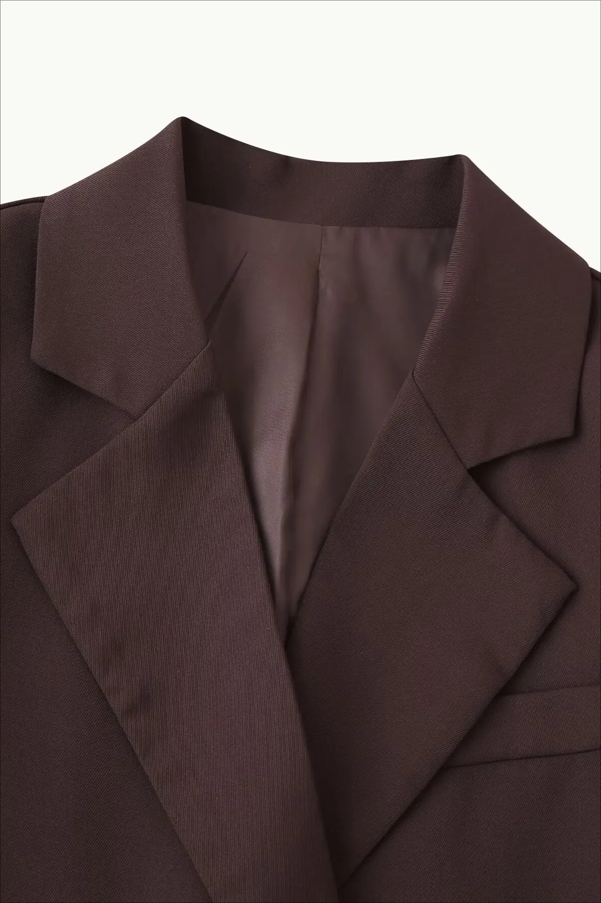 Double Breasted Slim Fit Blazer