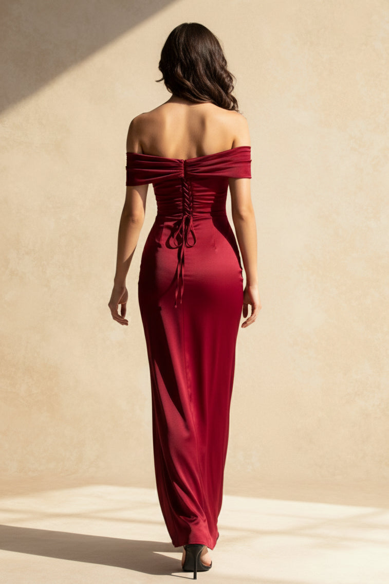 Satin Dress