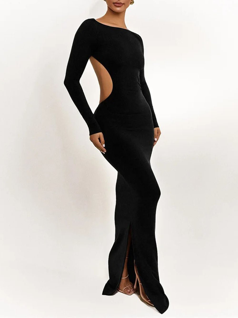 Bianca Backless Maxi Dress