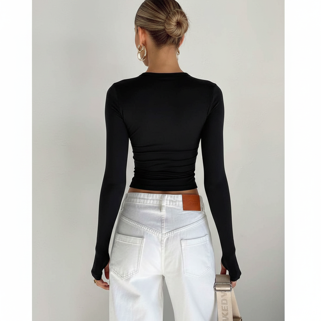 Modern Comfortable Crop Top with Breathable Fabric and Stylish Design