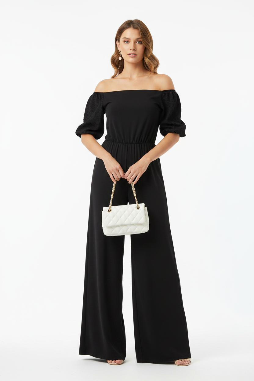 Elegant Wide-Leg Jumpsuit for Women | Comfortable & Versatile