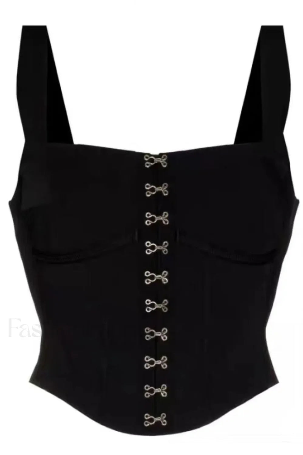 Black Lara Stylish Corset Top