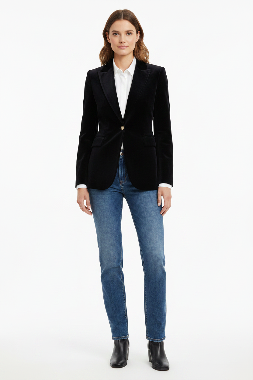 Elegant Structured Tailored Blazer | Professional Fit & Classic Design