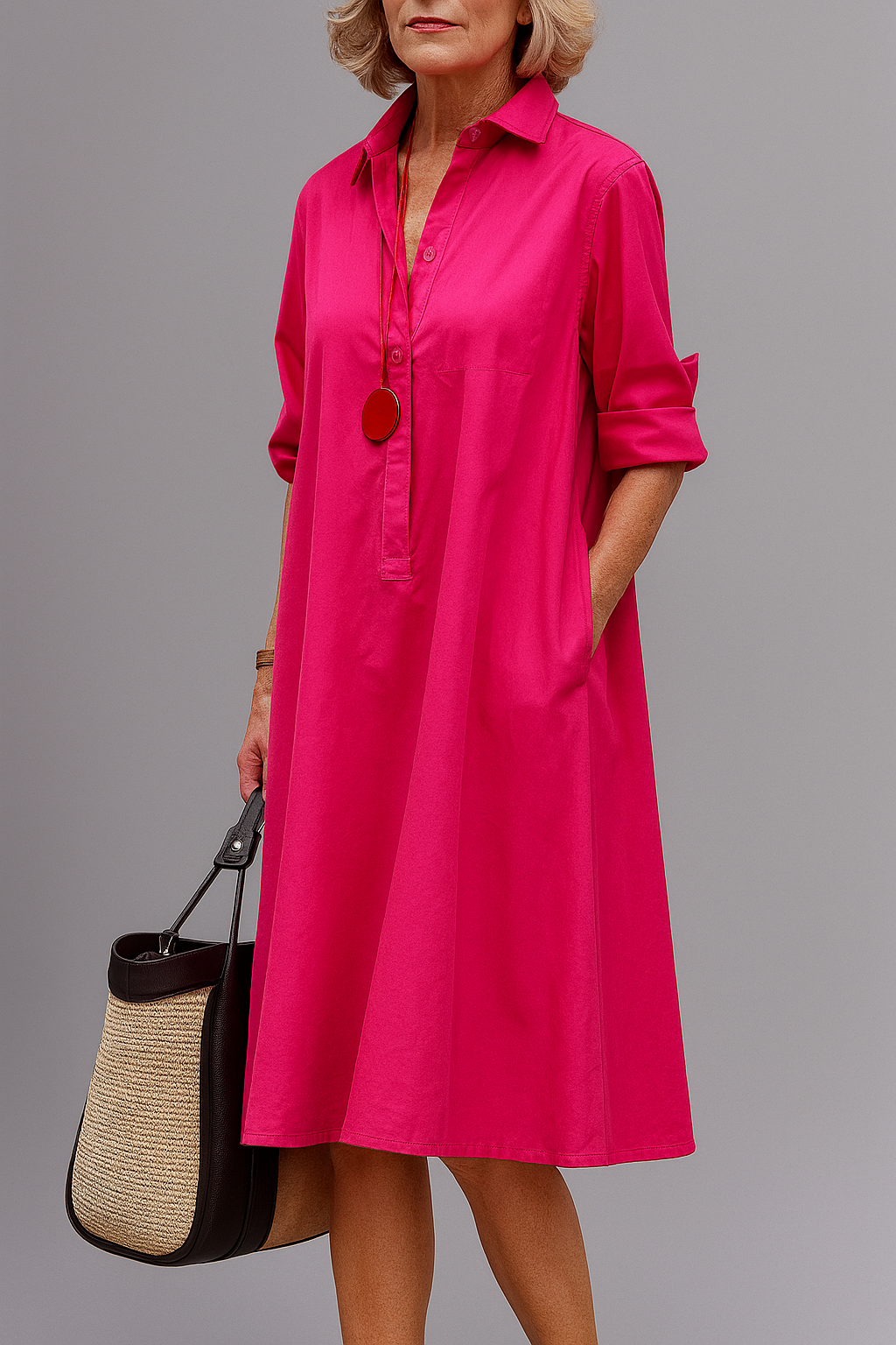 Soléva | A refined and elegant midi dress