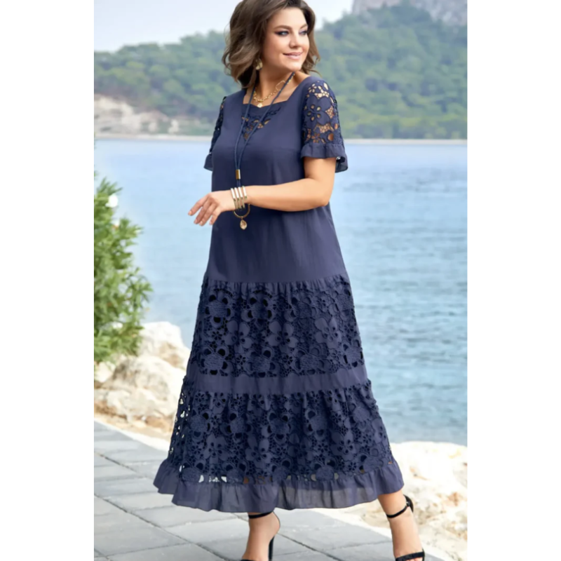 Rita Premium Timeless Vintage Pleated Dress Everyday Luxe Edit