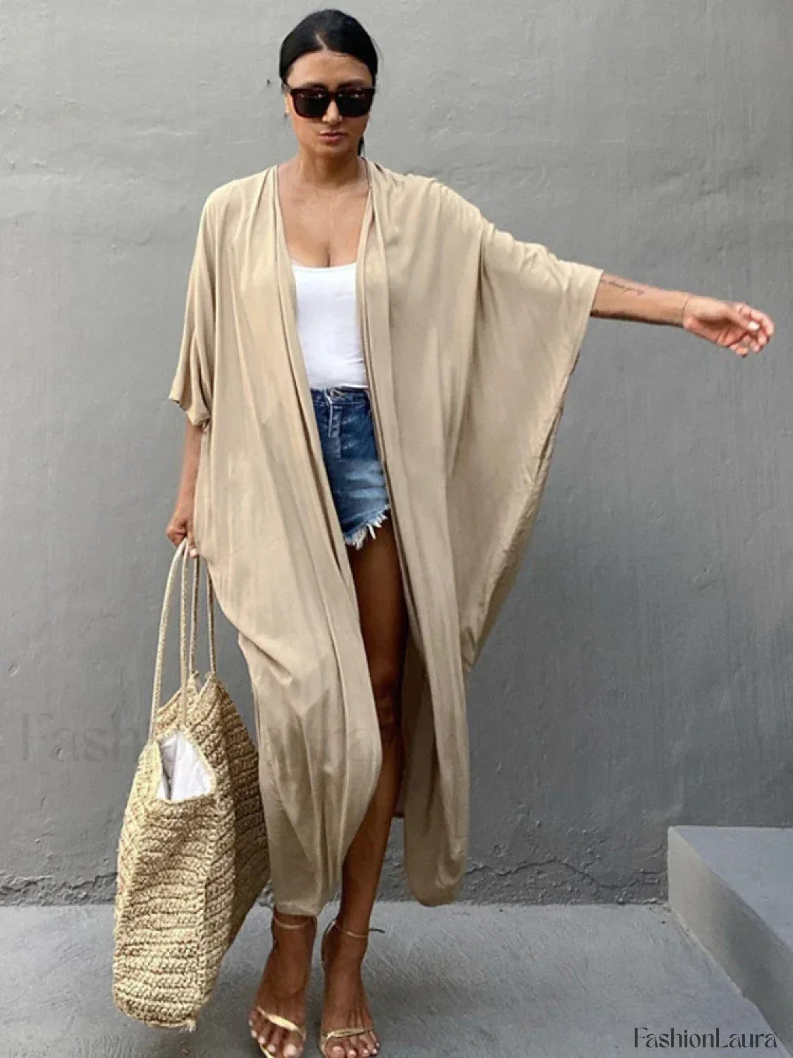 Bohemian Pareo Kimono Cover Up