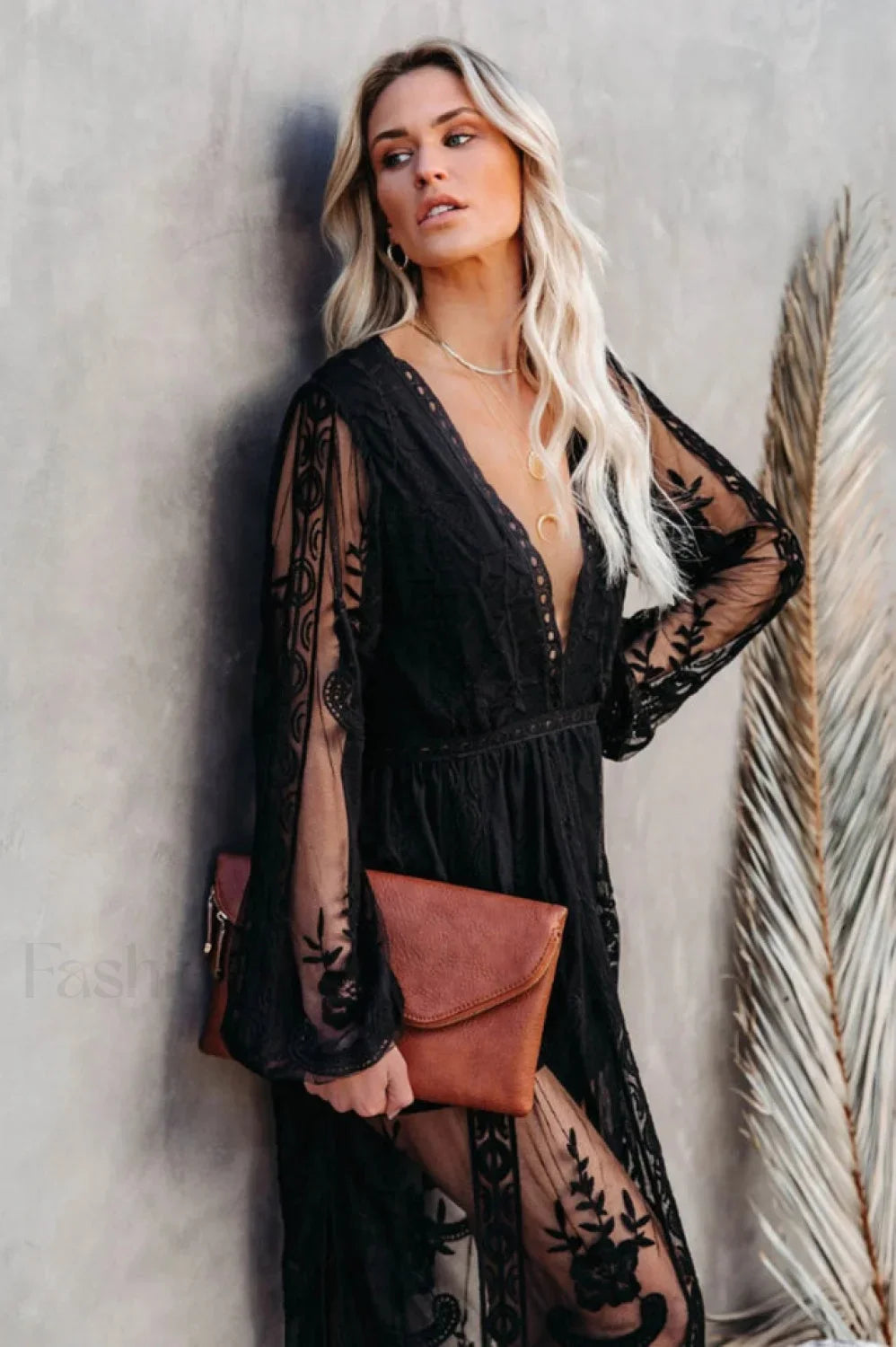 Boho Lace Stylish Maxi Dress