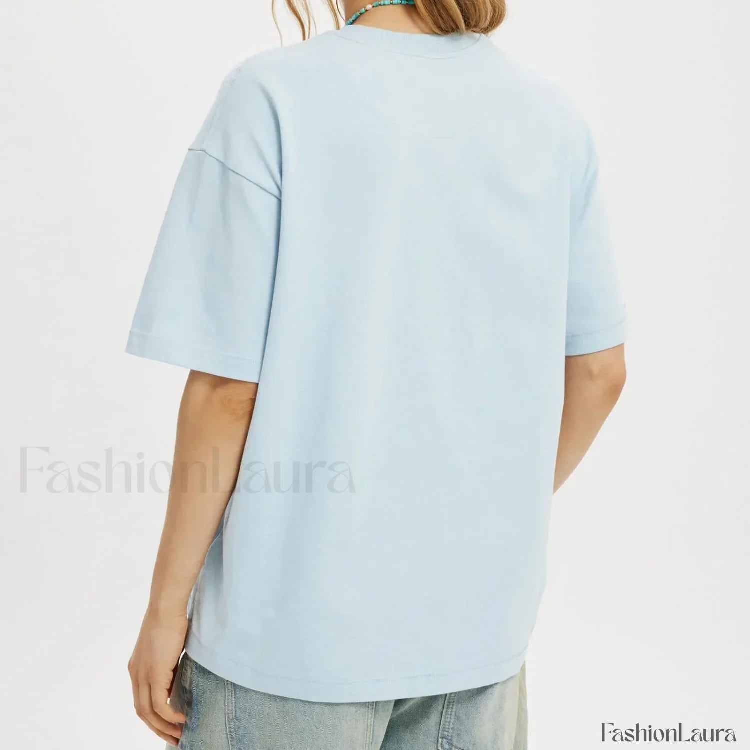 Bow Letter Number Pattern T-Shirt