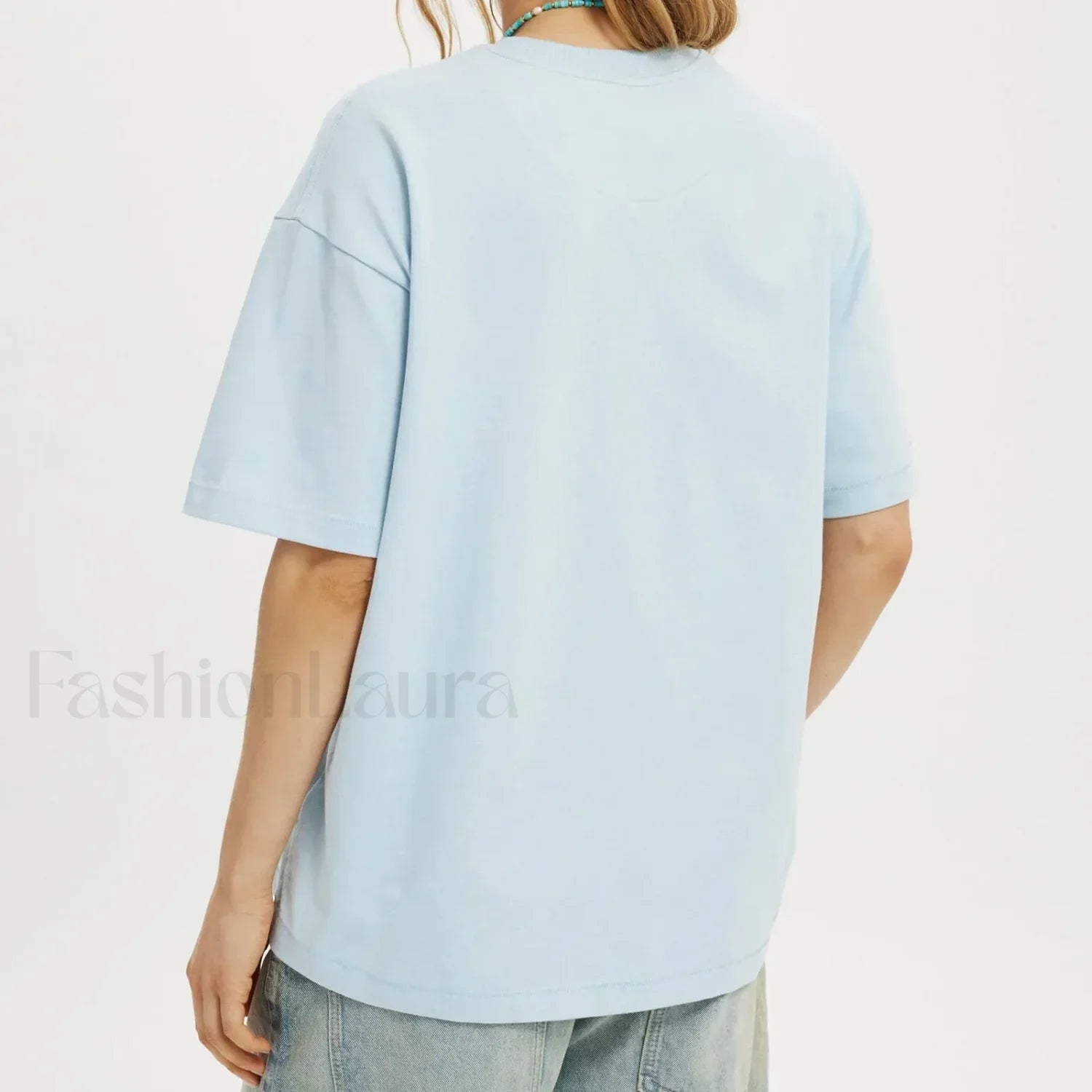 Bow Letter Number Pattern T-Shirt