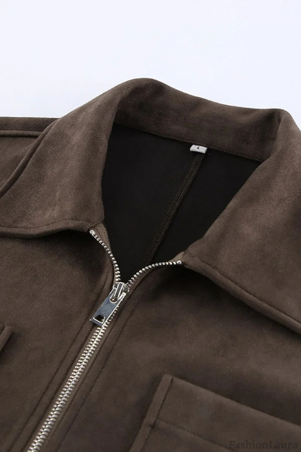 Brown Suede Oversized Vintage Jacket