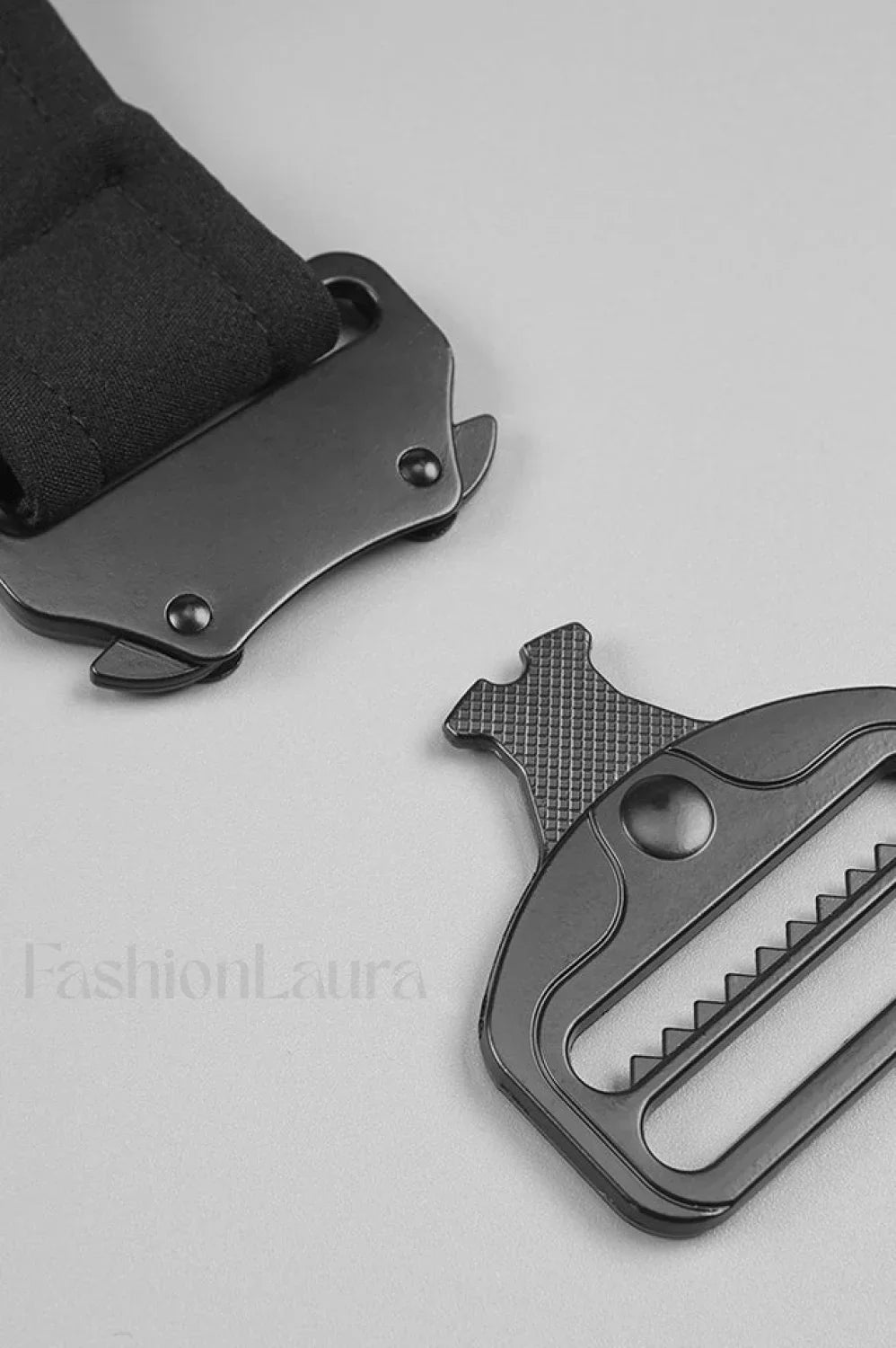 Buckle Detail Top Charming + Skirt Set