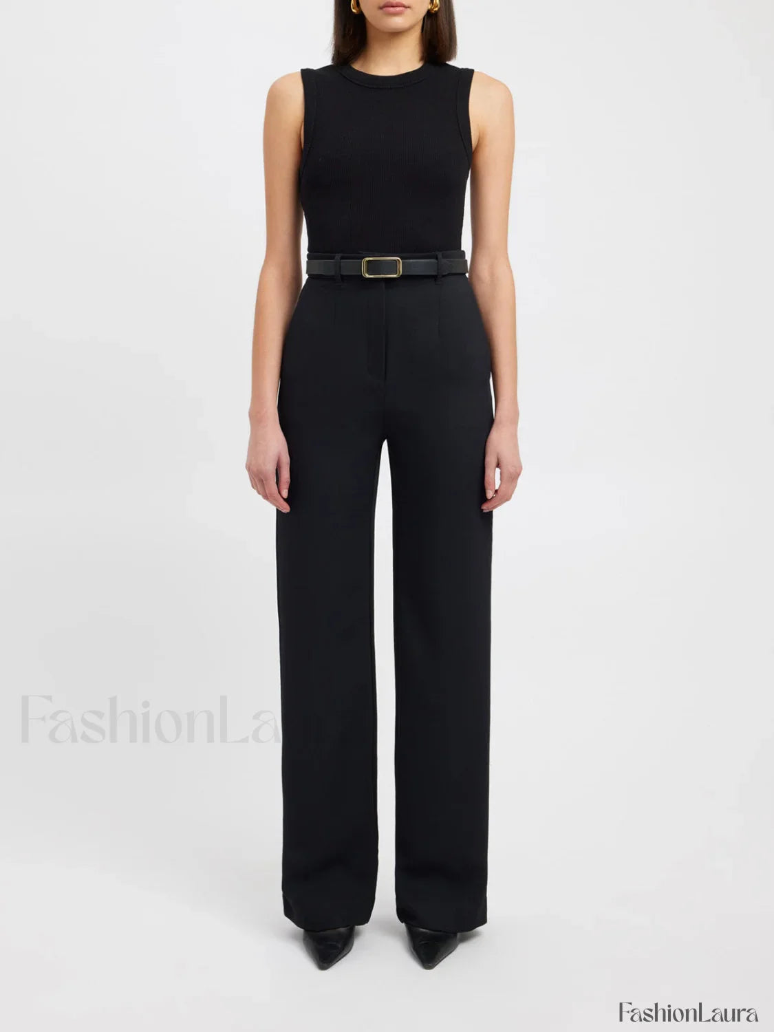 Business Casual Straight Trendy Leg Dress Pants