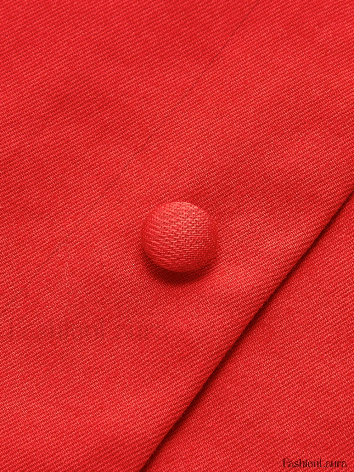 Button-Front Sleeveless Short Dress