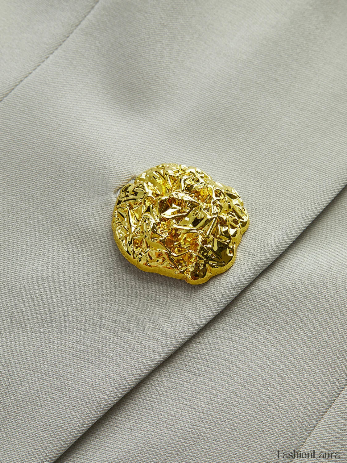 Button Split Sleeveless Pants Set