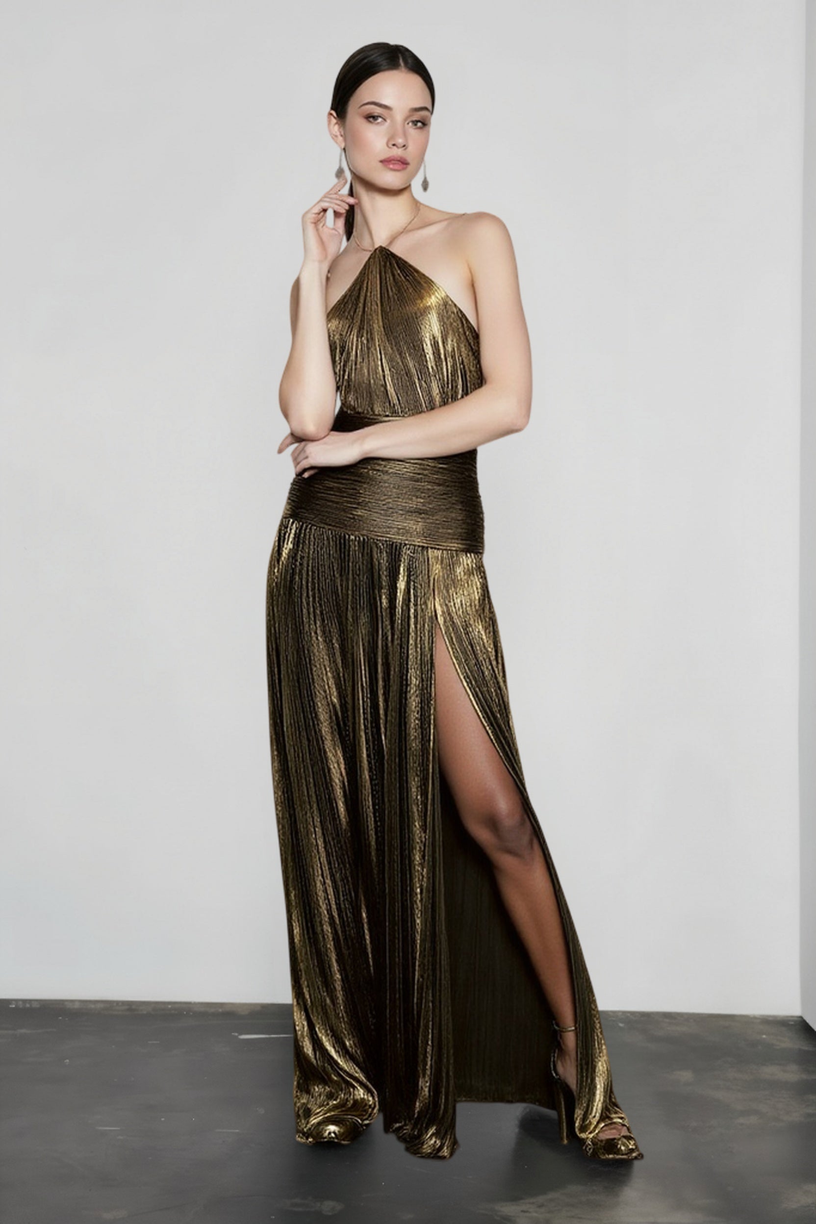 Halter-Neck Dress